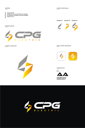 Logo Design by aquila© for CPG Electric | Design: #31699543