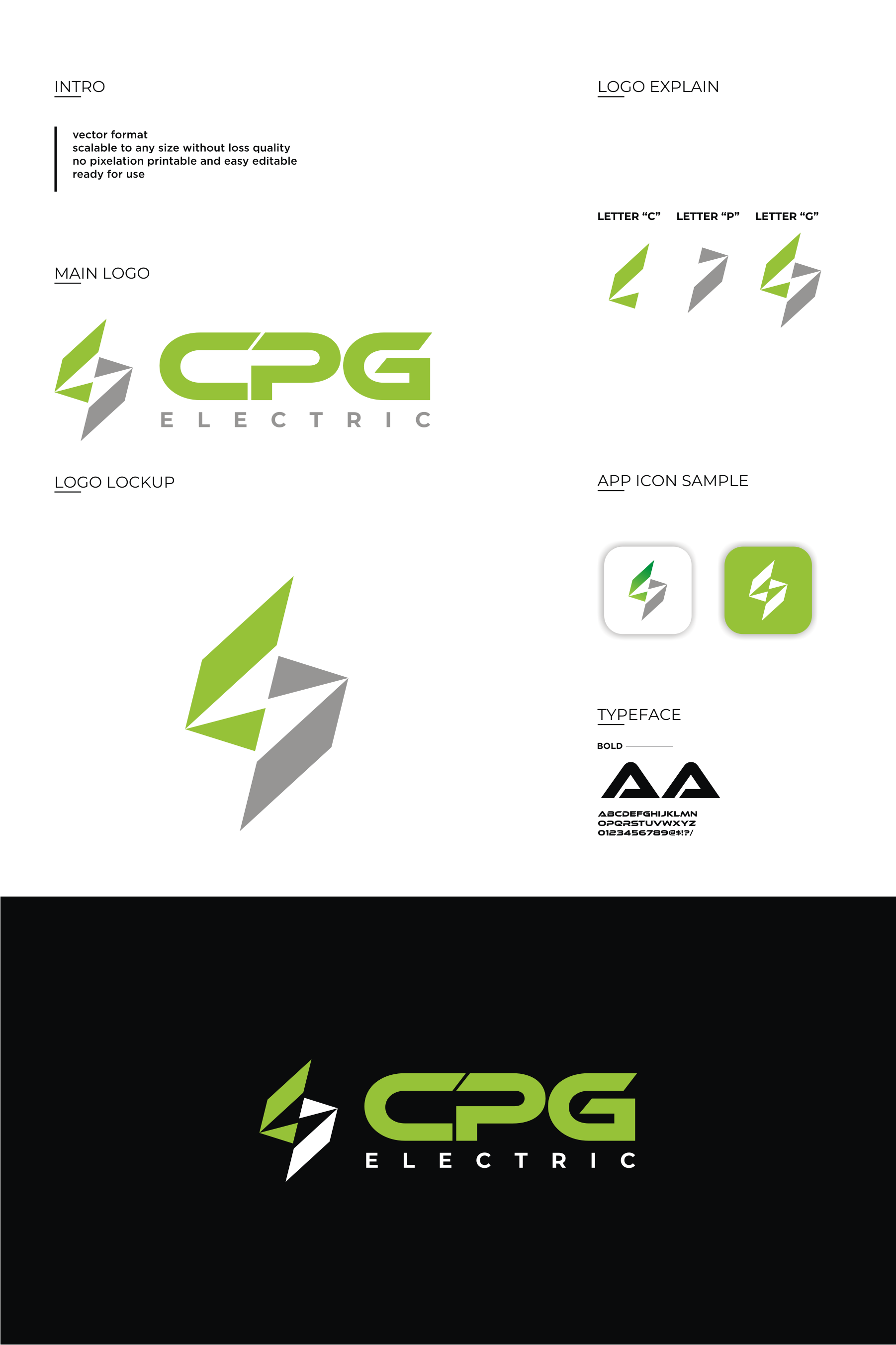 Logo Design by aquila© for CPG Electric | Design #31738600