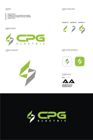 Logo Design by aquila© for CPG Electric | Design: #31738600
