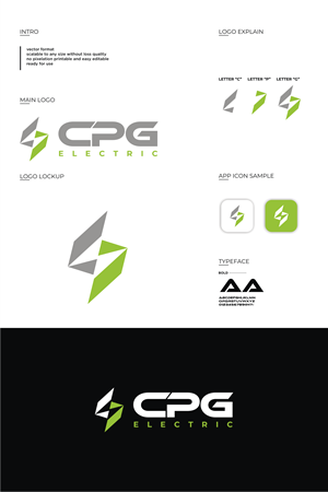 Logo Design by aquila© for CPG Electric | Design: #31738601