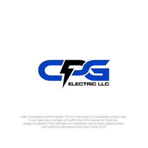 Logo Design by LogoEon for CPG Electric | Design: #31609230