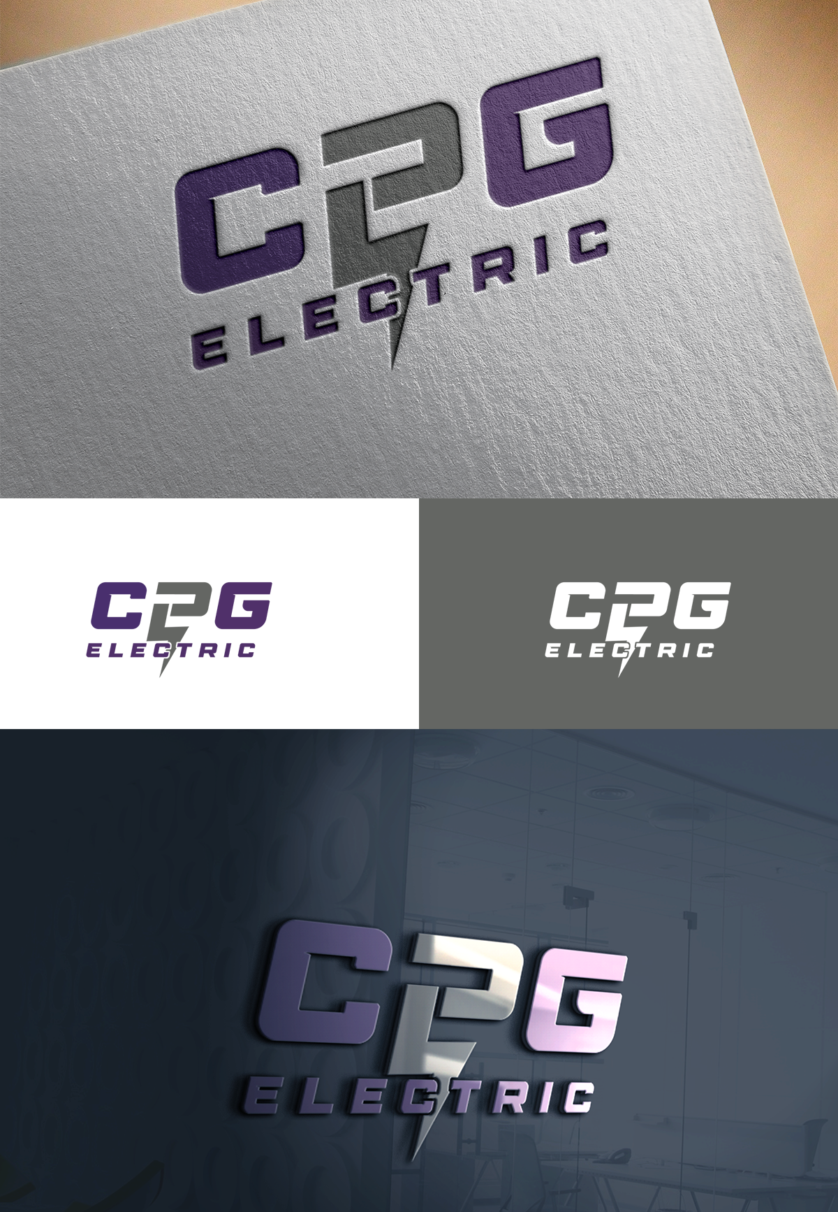 Logo Design by SR Creations. for CPG Electric | Design #31614257