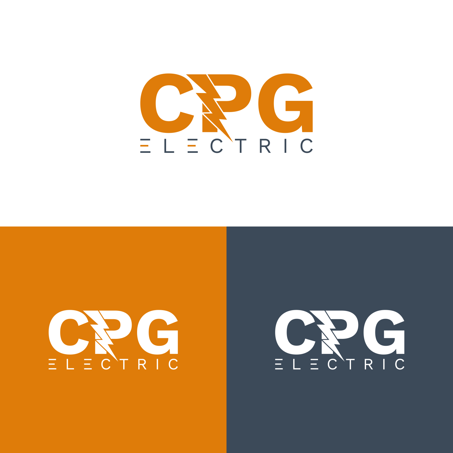 Logo Design by diego costa for CPG Electric | Design #31613909
