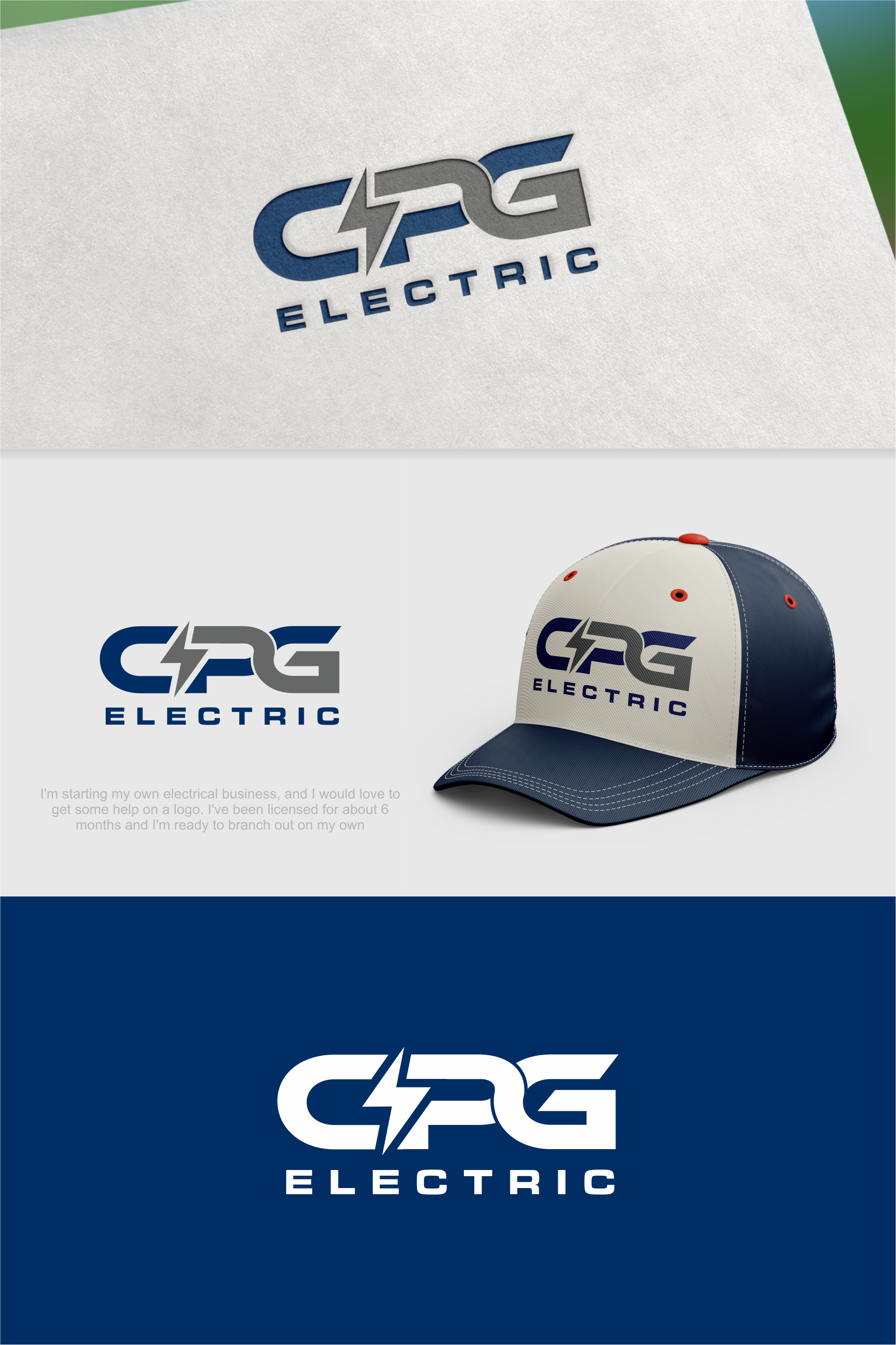 Logo Design by achil78 for CPG Electric | Design #31632495