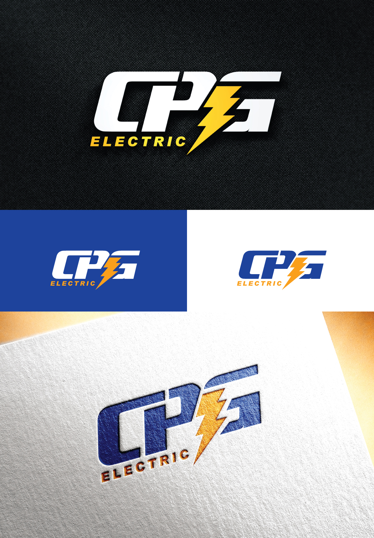 Diseño de Logo por step forward 2 para CPG Electric | Diseño #31607857