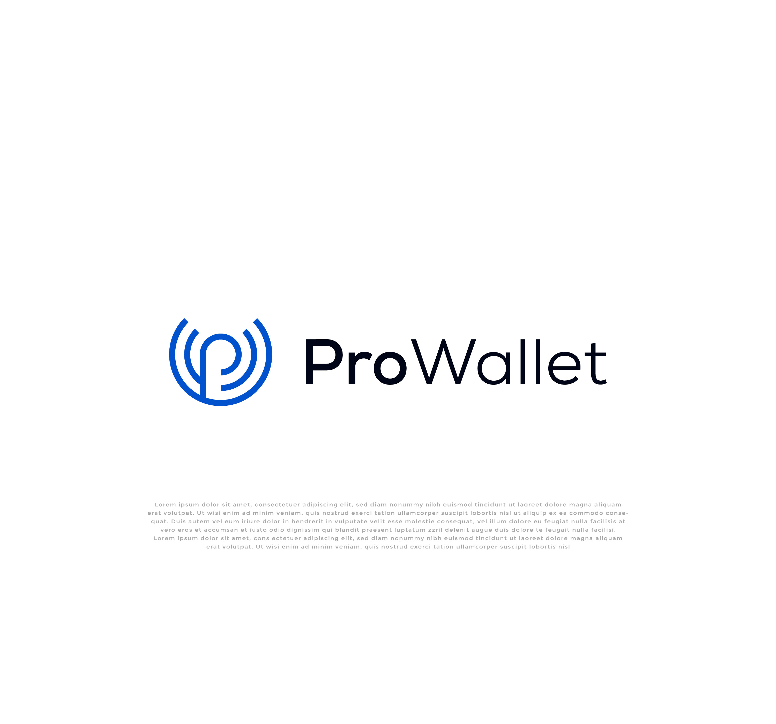 Logo Design by mehedi.h for ProWallet | Design #31633364