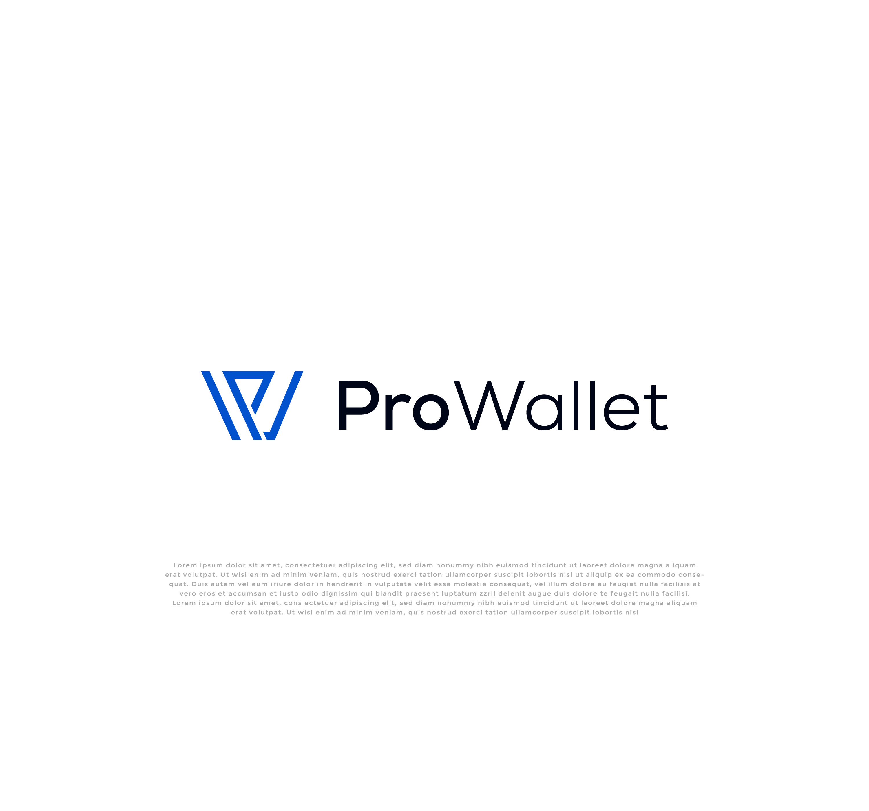 Logo Design by mehedi.h for ProWallet | Design #31634025