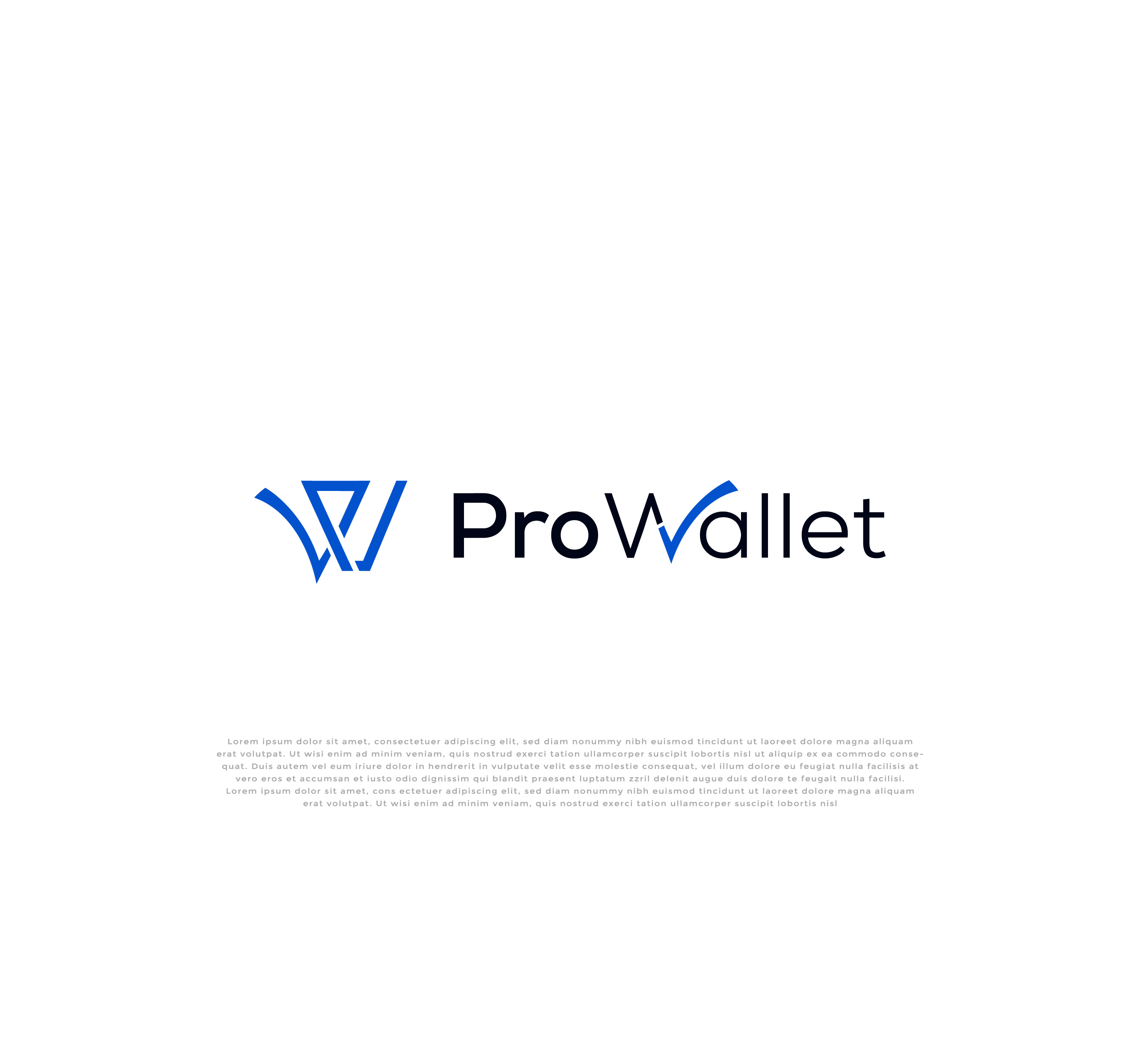 Logo Design by mehedi.h for ProWallet | Design #31635750