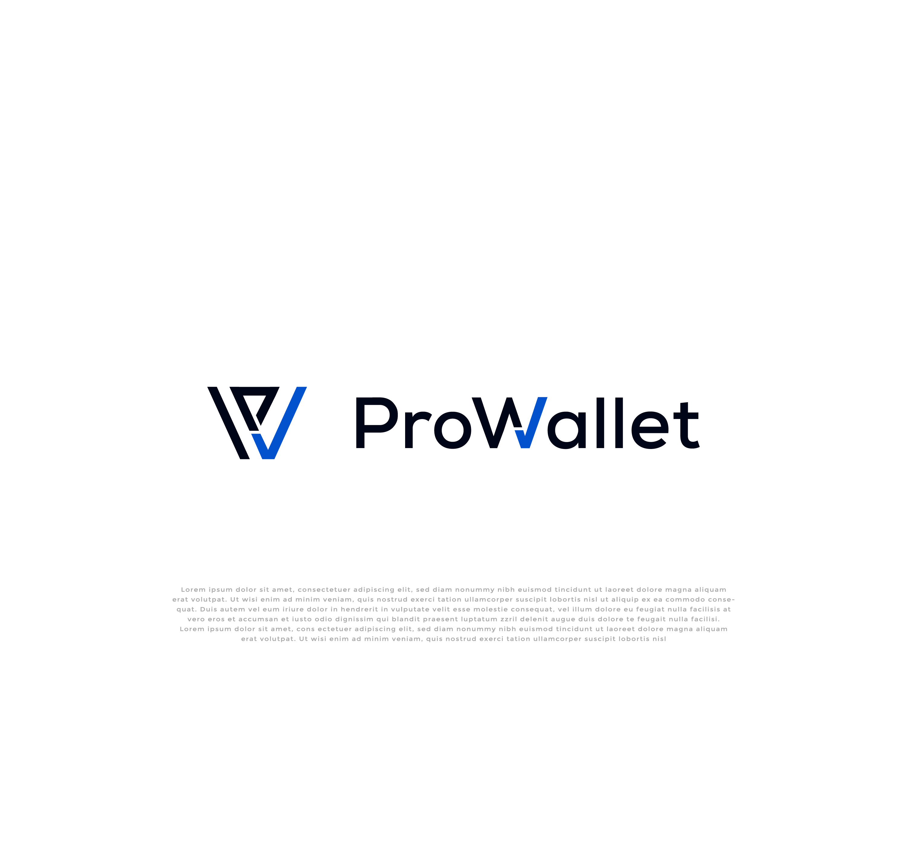 Logo Design by mehedi.h for ProWallet | Design #31636490