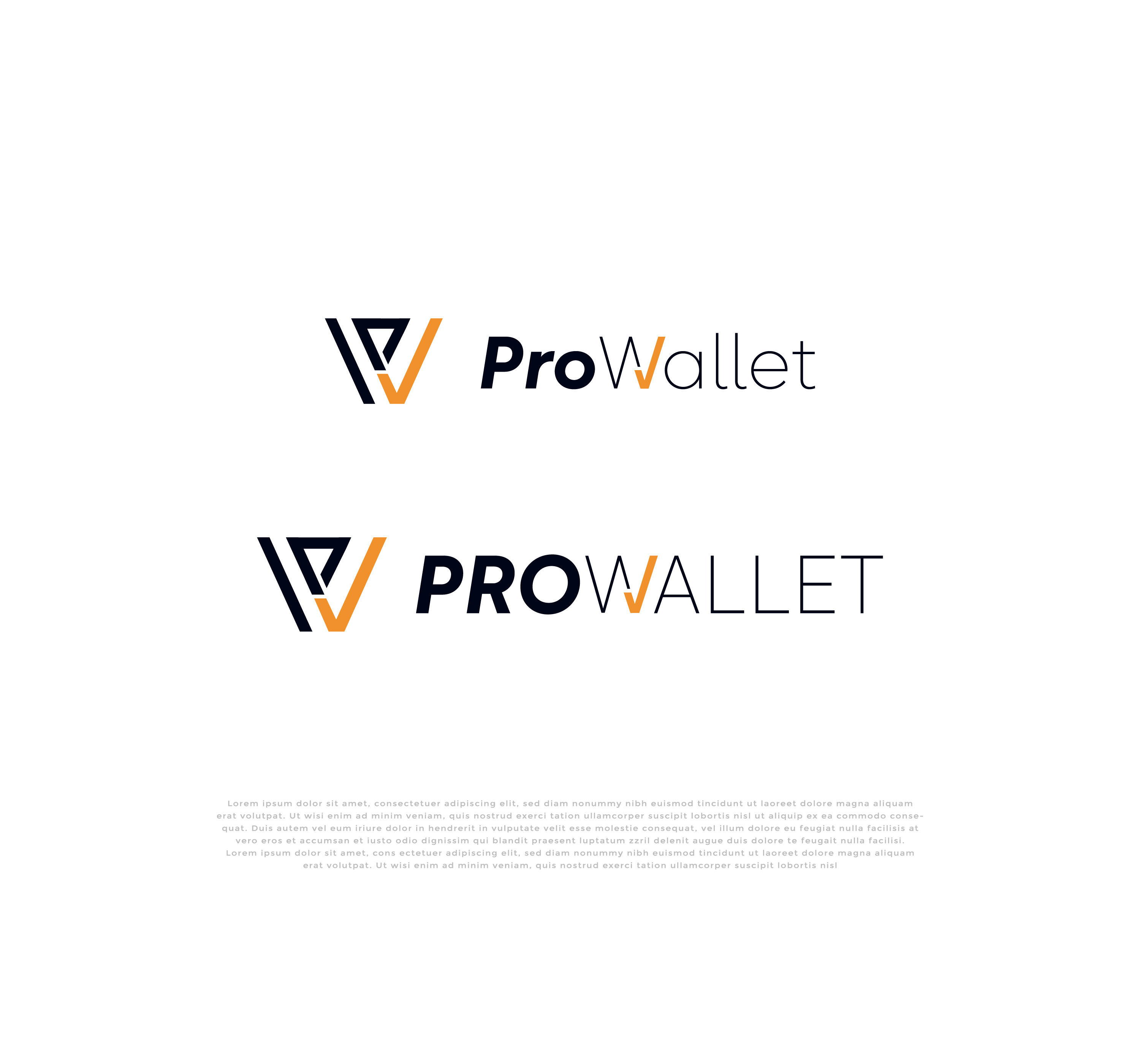 Logo Design by mehedi.h for ProWallet | Design #31638549