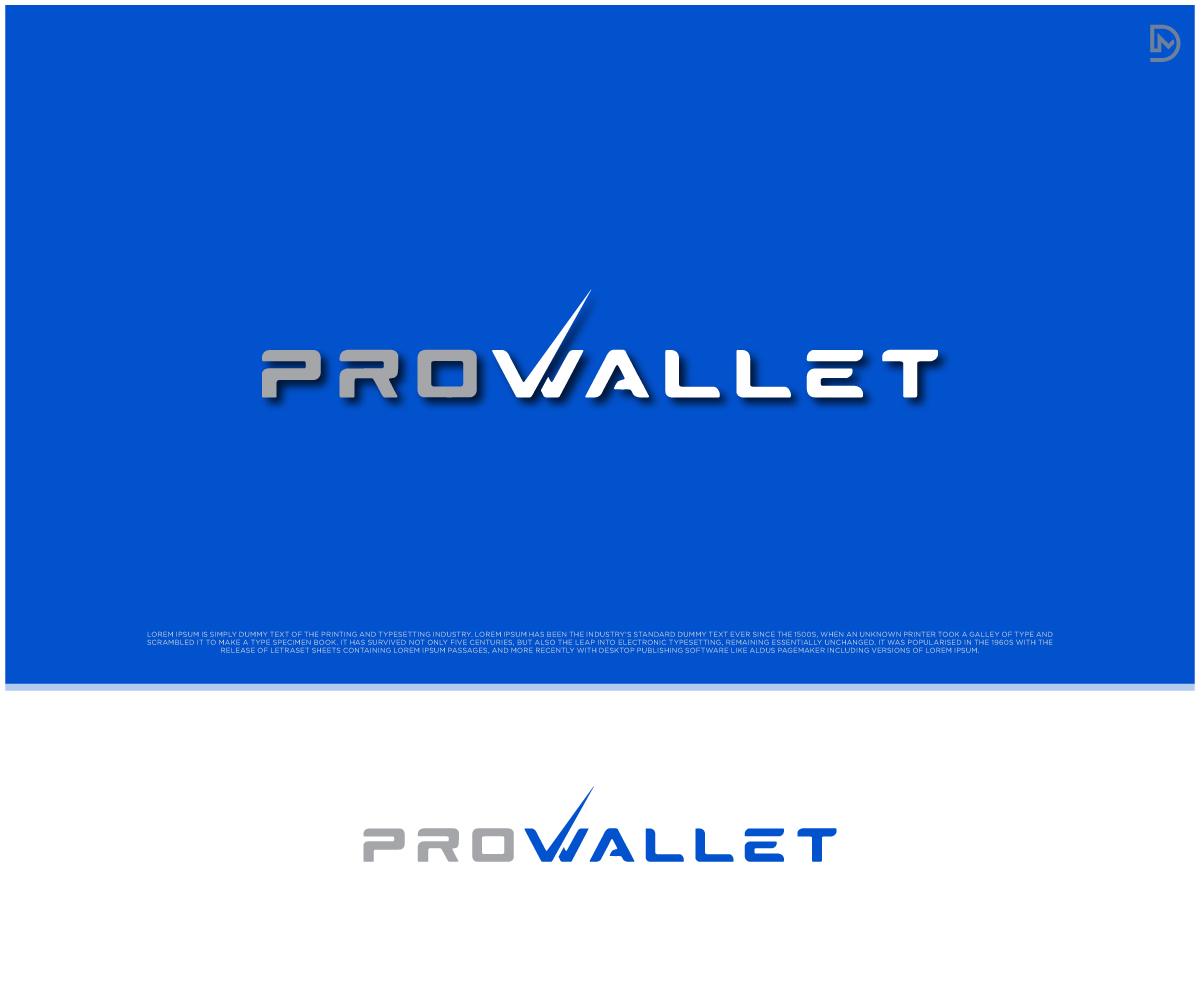 Design de Logo par D_Mantra pour ProWallet | Design #31626816