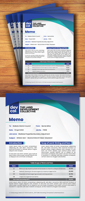 Word-Vorlage-Design von creativemood438 für dieses Projekt | Design: #31634660