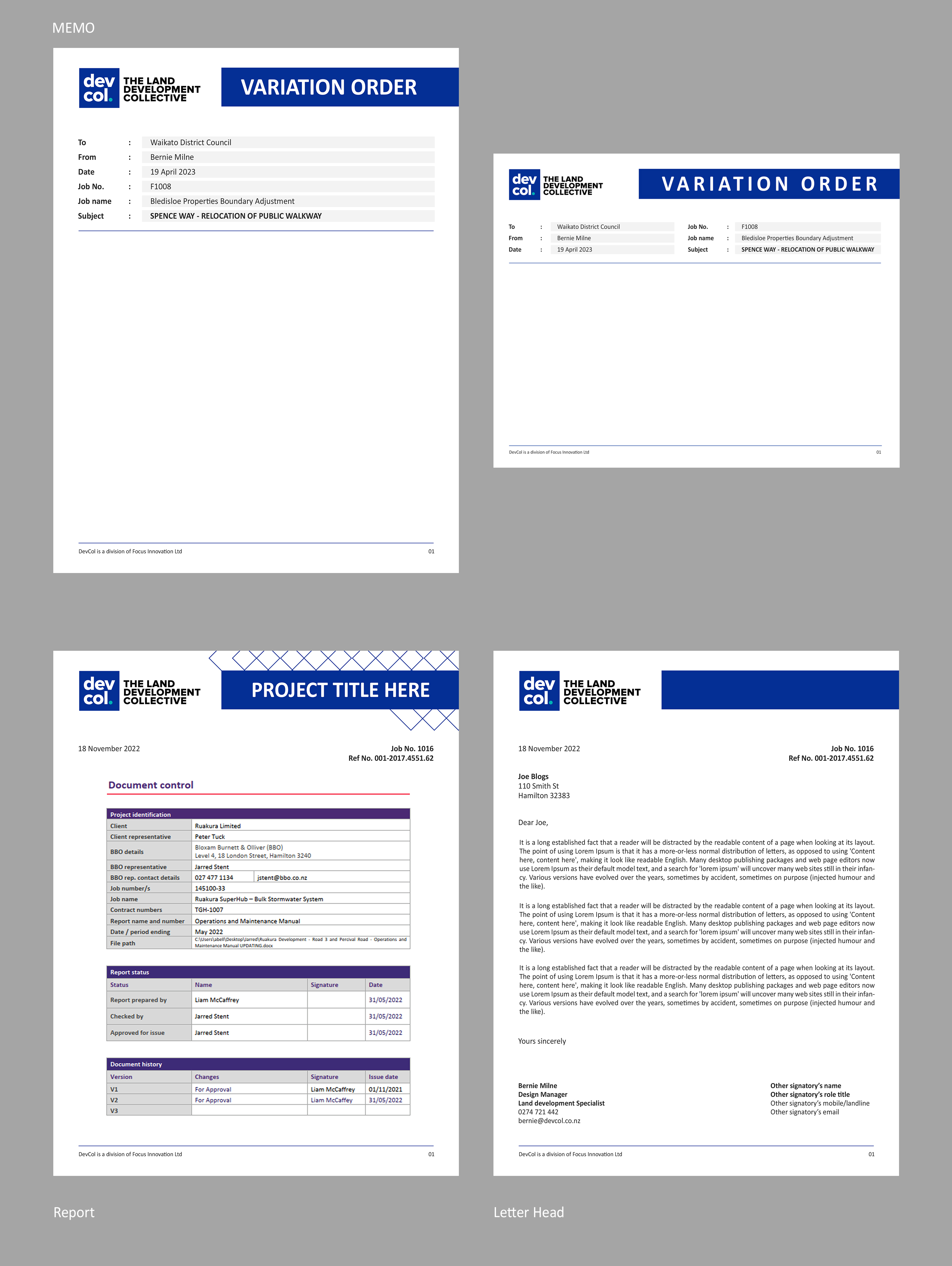 Word Template Design by ARTOGRAPHY for this project | Design #31612815