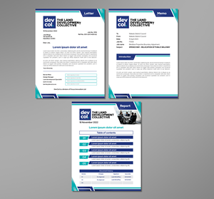 Word Template Design by Dzhafir