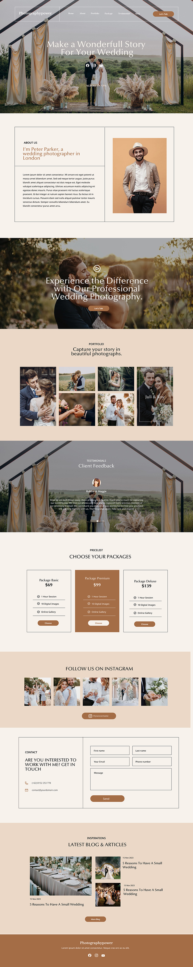Web Design by DeriMH for bookfocal.com | Design #31622783