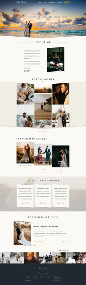 Web Design by C9 Designs for bookfocal.com | Design: #31619674