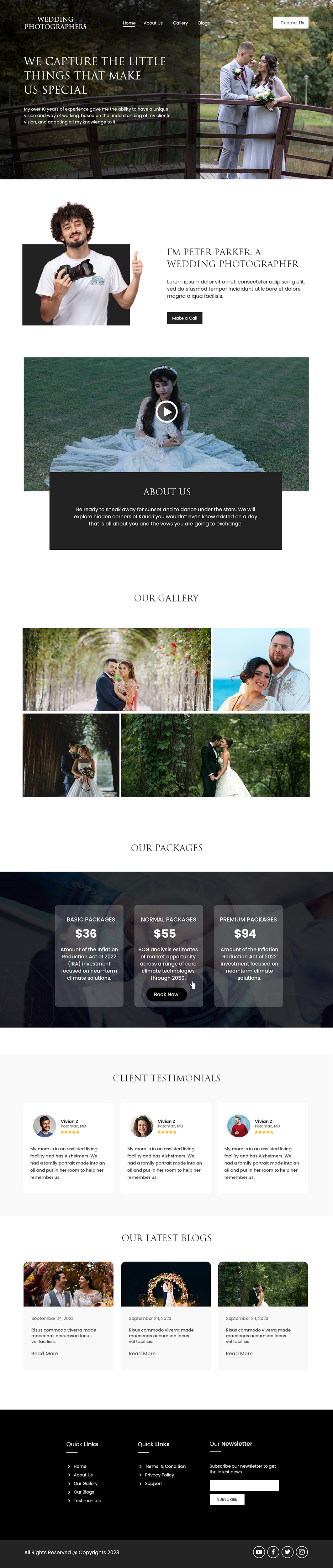 Web Design by Creations Box 2015 for bookfocal.com | Design #31615825