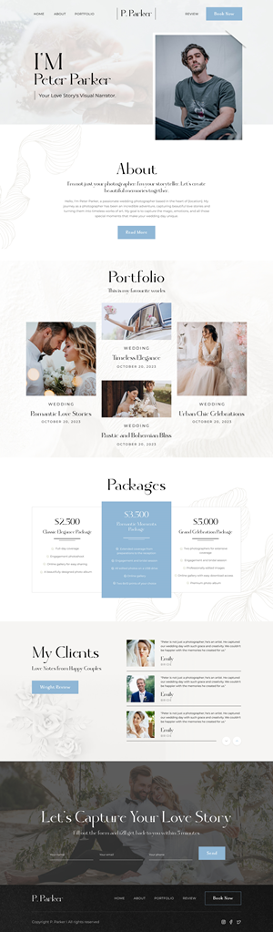 Web Design by *mary for bookfocal.com | Design: #31635909