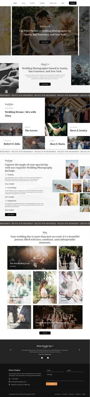 Web Design by Taufik H for bookfocal.com | Design: #31667836