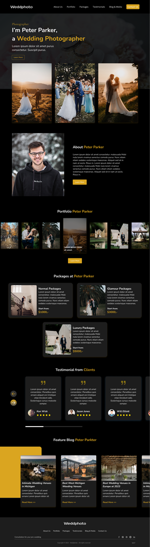 Web Design by Taufik H for bookfocal.com | Design: #31686852