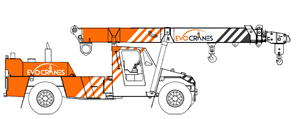 Diseño de Rotulación de Vehículo por Kira M. para evo cranes pty ltd | Diseño #31658570