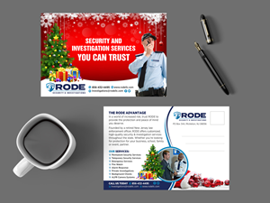 Design de Carte Postale par GraphicsGuru pour Rode Investigations & Security LLC | Design : #31634529