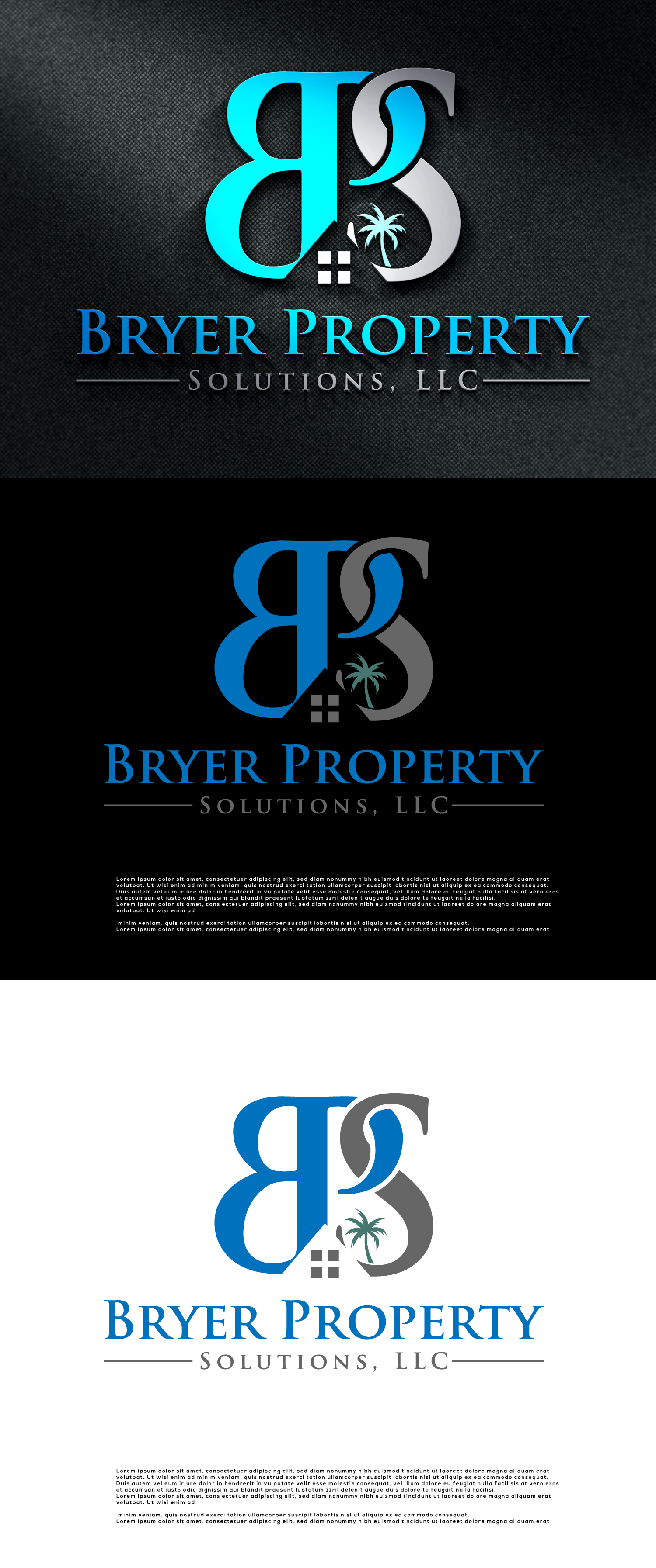 Design de Logo par 100%design pour Bryer Property Solutions LLC | Design #31620207