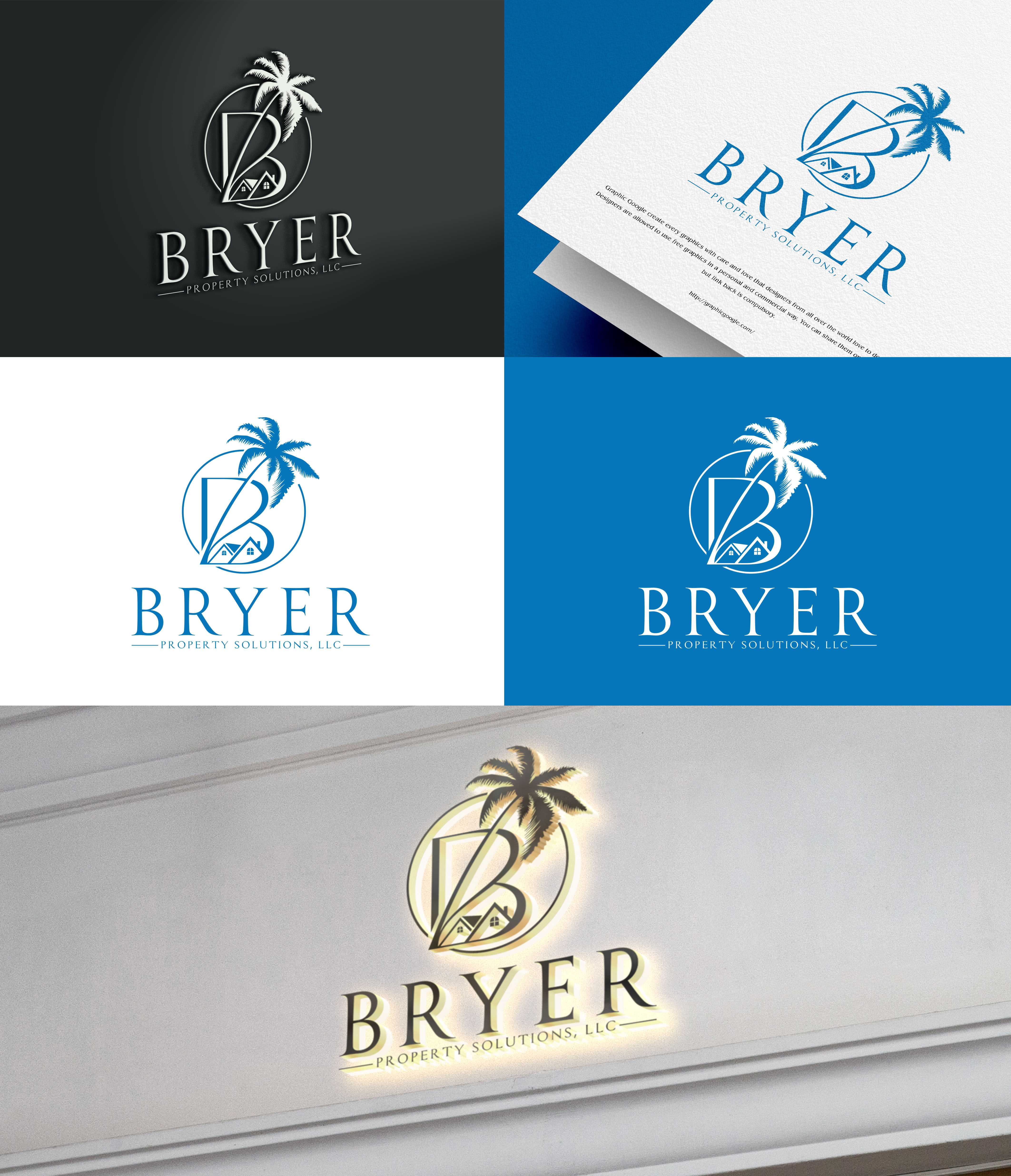Design de Logo par aexoagency pour Bryer Property Solutions LLC | Design #31619170