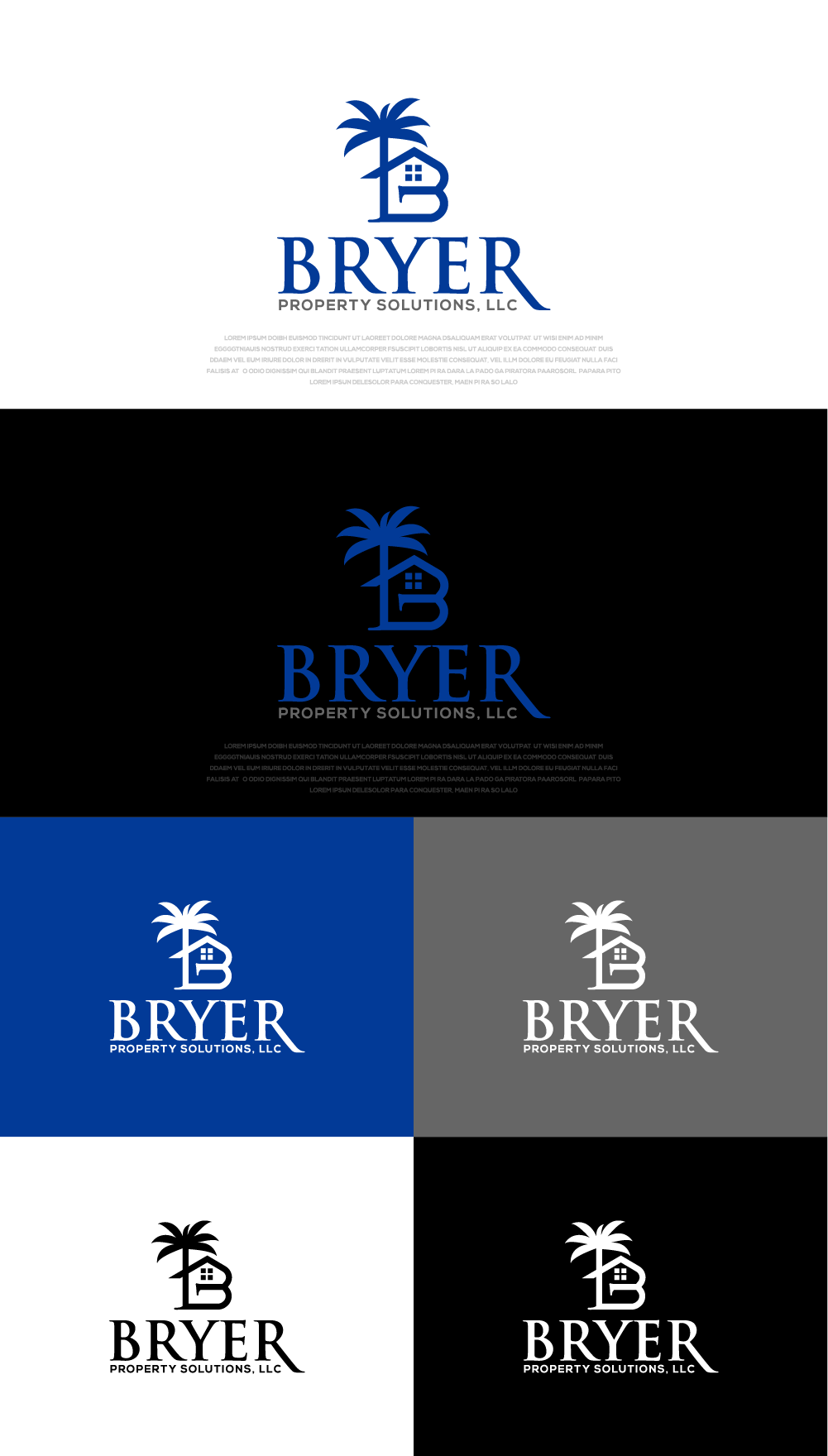 Design de Logo par Ayub Zafar pour Bryer Property Solutions LLC | Design #31629352