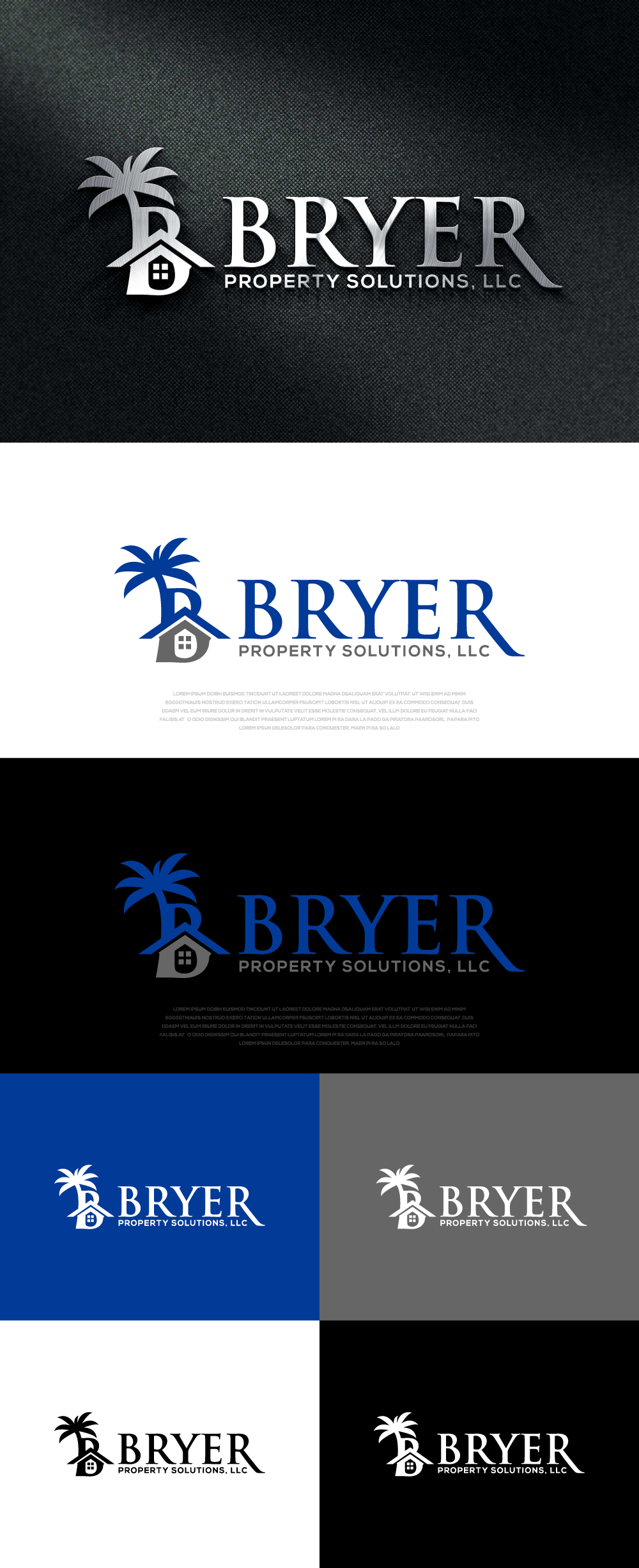 Design de Logo par Ayub Zafar pour Bryer Property Solutions LLC | Design #31629355