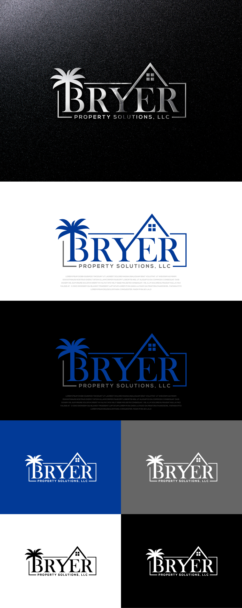 Design de Logo par AlphabetZero.co.uk pour Bryer Property Solutions LLC | Design #31629362