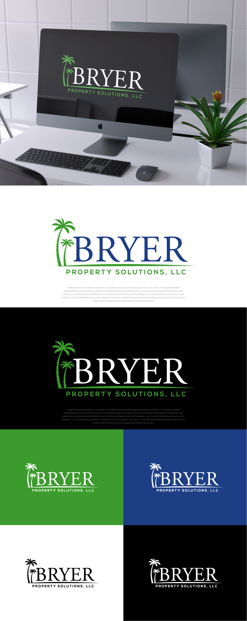 Design de Logo par Ayub Zafar pour Bryer Property Solutions LLC | Design #31639011
