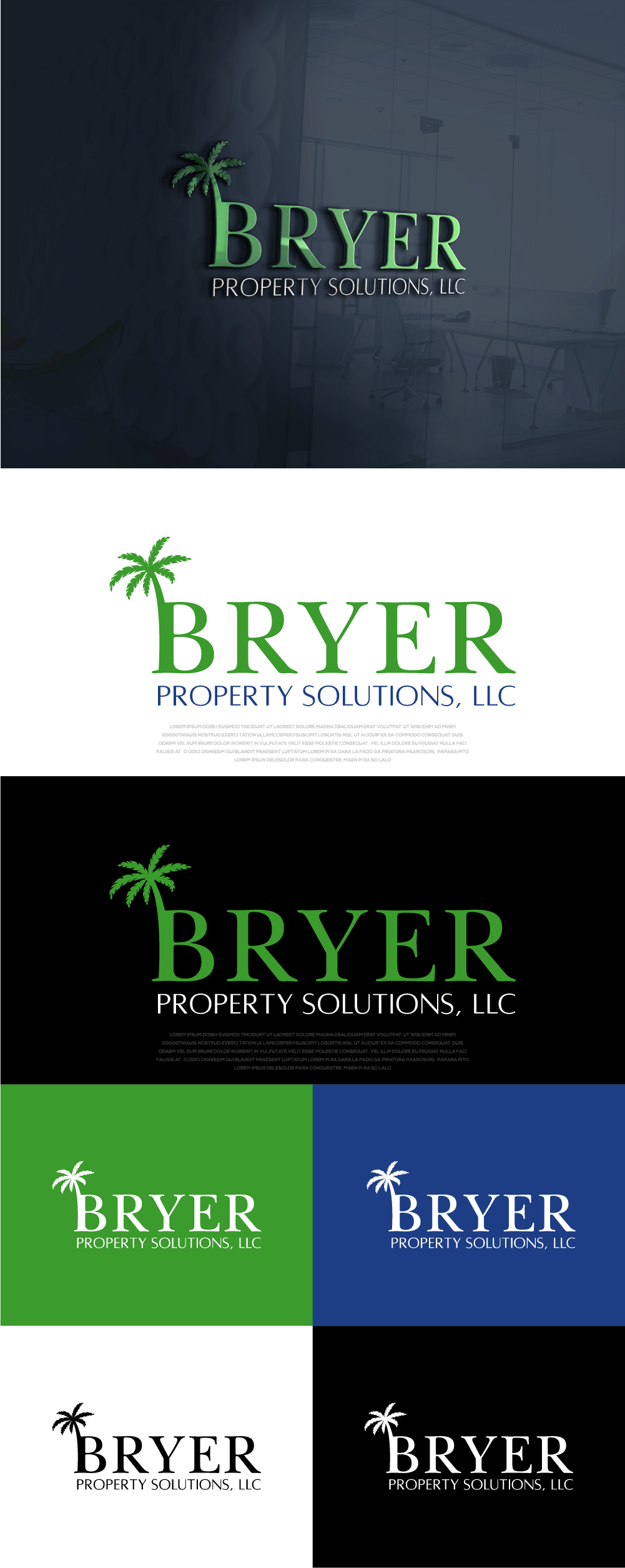 Design de Logo par AlphabetZero.co.uk pour Bryer Property Solutions LLC | Design #31639023