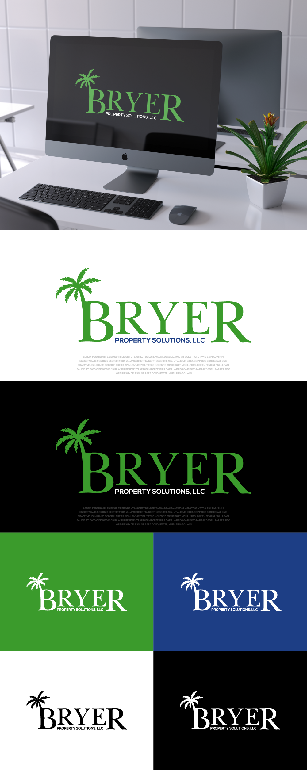 Design de Logo par AlphabetZero.co.uk pour Bryer Property Solutions LLC | Design #31639024