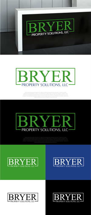 Logo Design by Ayub Zafar for Bryer Property Solutions LLC | Design: #31639025