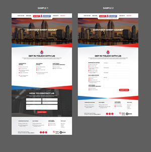 Web Design by MAHABA for West Coast Firestopping, Inc. | Design: #31703656