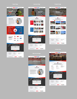 Web Design by MAHABA for West Coast Firestopping, Inc. | Design: #31707705