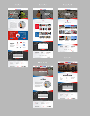 Web Design by MAHABA for West Coast Firestopping, Inc. | Design: #31727172