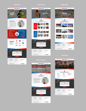 Web Design by MAHABA for West Coast Firestopping, Inc. | Design: #31746672