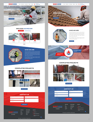Web Design by pb for West Coast Firestopping, Inc. | Design: #31635812