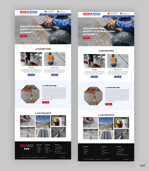 Web Design by pb for West Coast Firestopping, Inc. | Design: #31659130