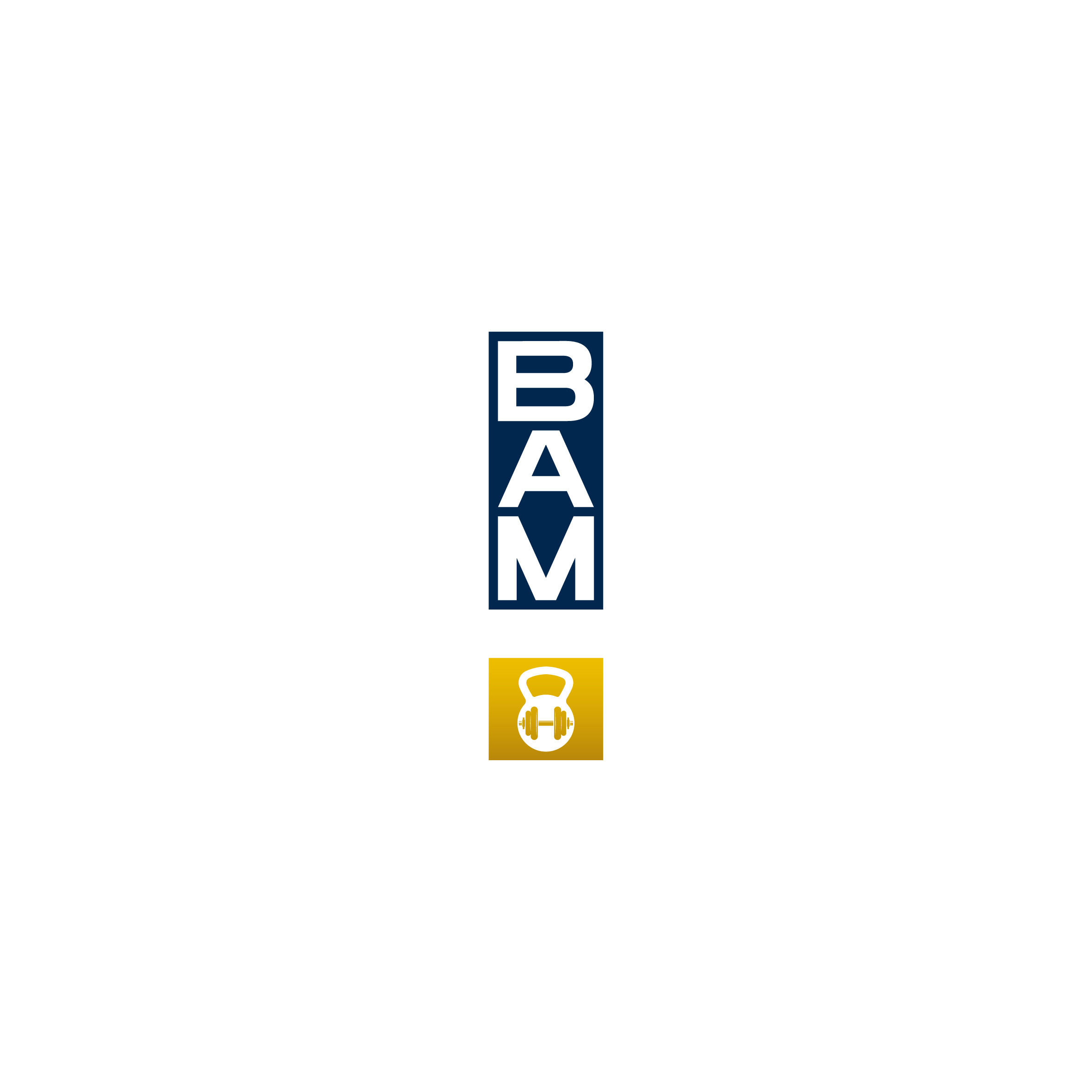 Masculine, Modern, Fitness Logo Design for BAM with or without Burn ...
