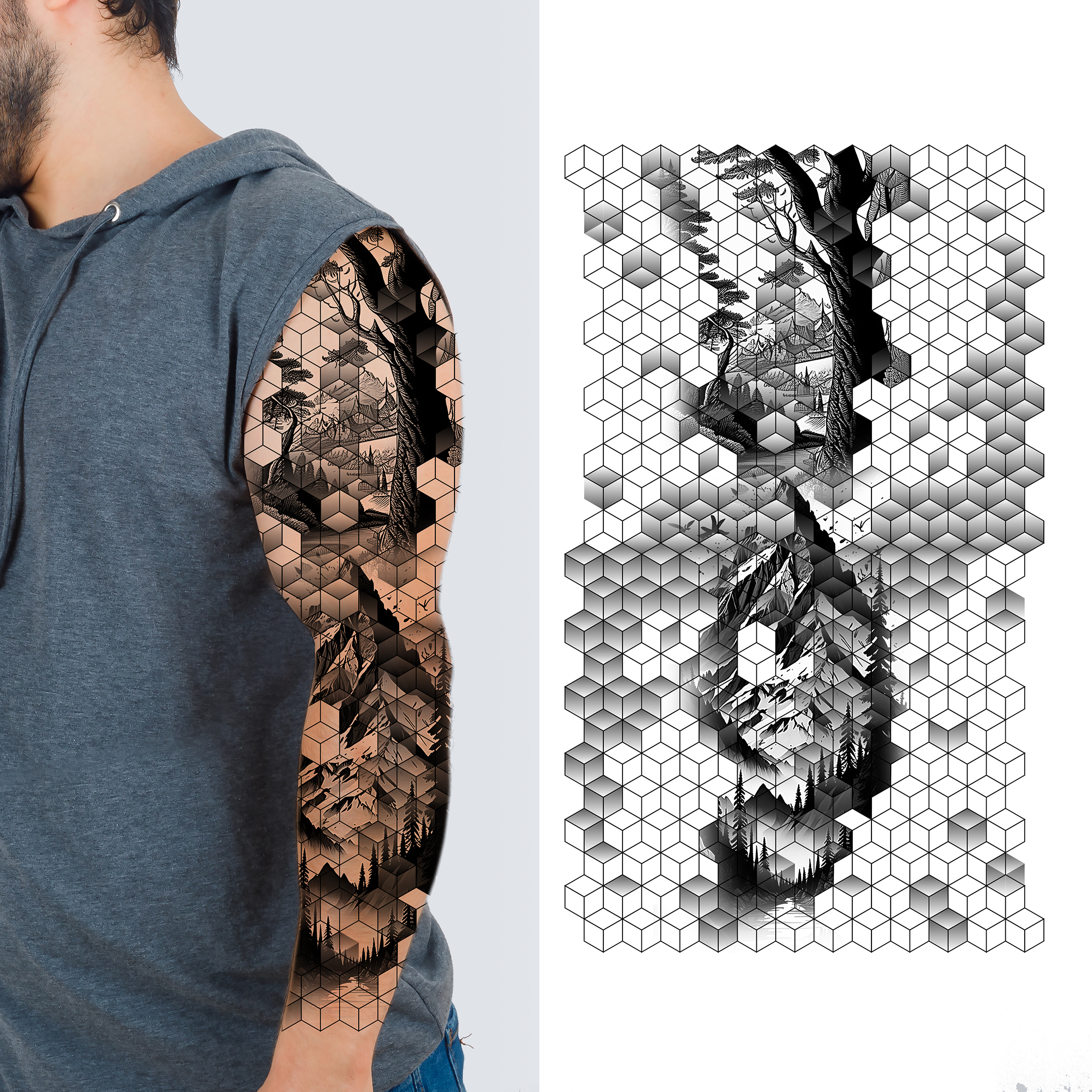 Tattoo Design by Jose Lopez ( Verified Pro Designer ) for this project | Design #31642299