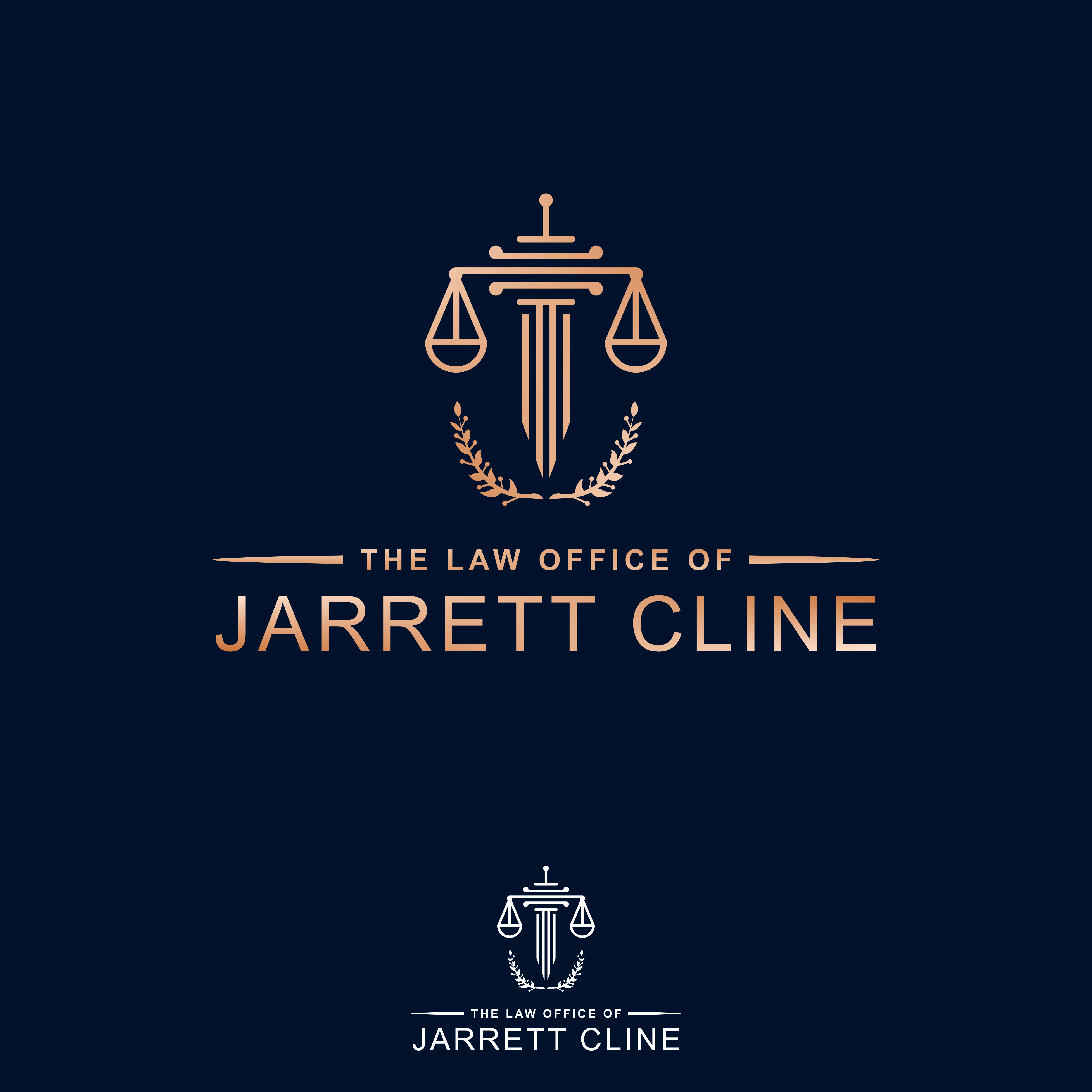 Logo Design by ramu 6 for The Law Office of Jarrett Cline | Design #31625226