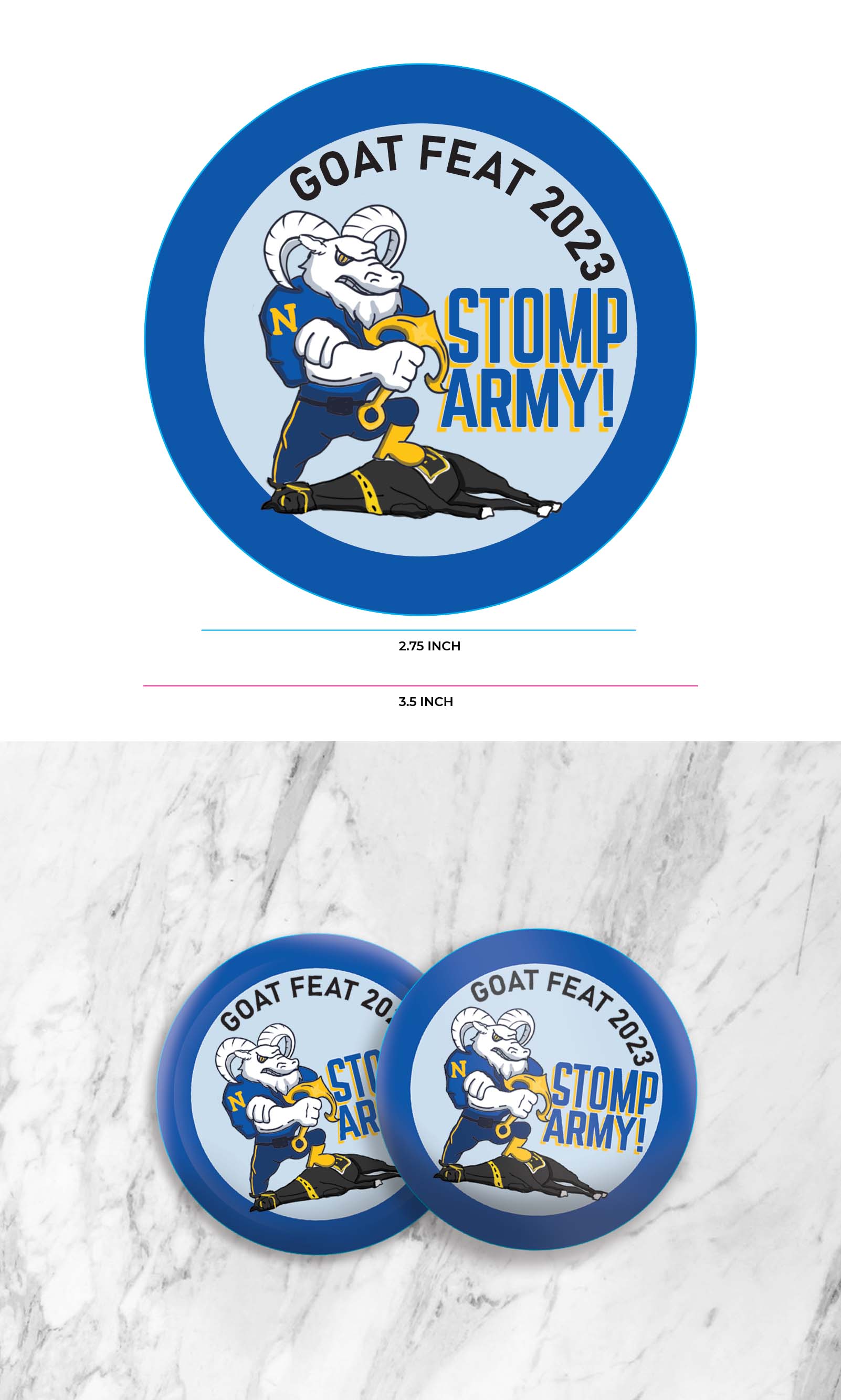 Sticker Design by Fajr. for this project | Design #31639241