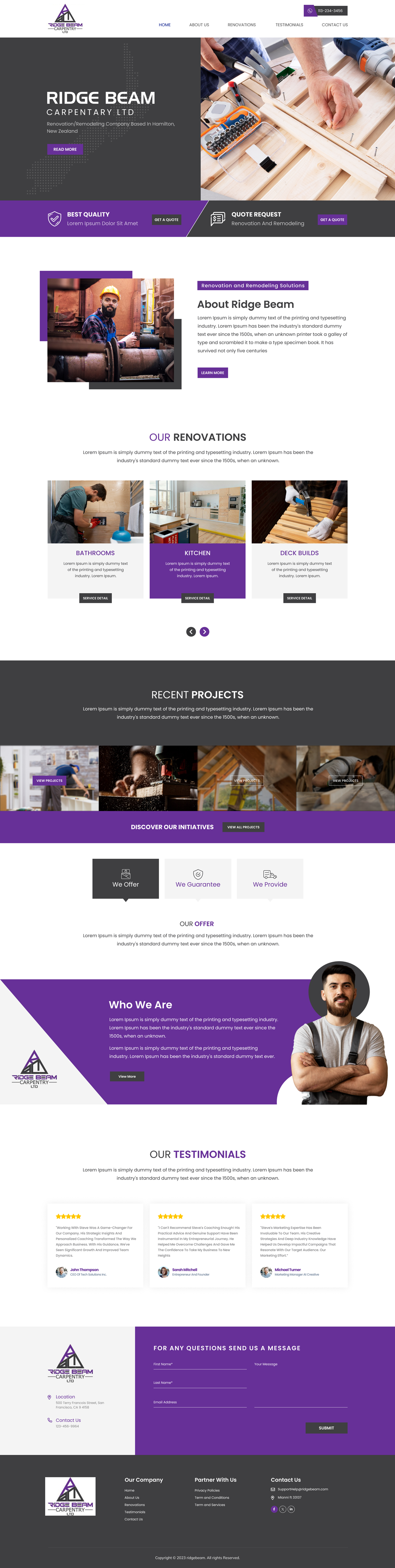 Web Design by Hussan for this project | Design #31674867