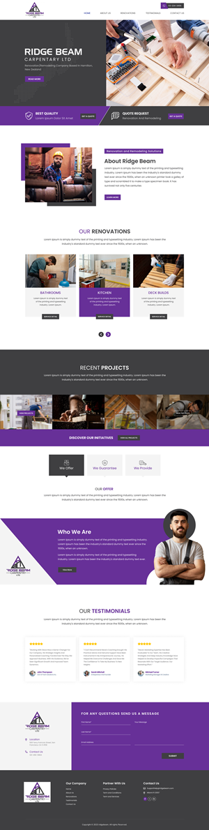 Web Design by Hussan for this project | Design: #31674867