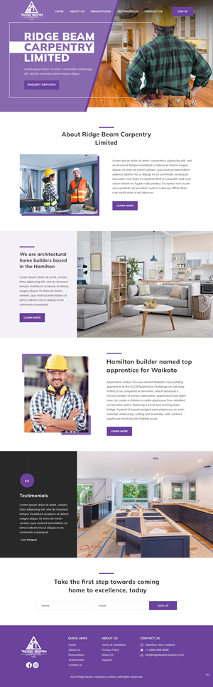 Web Design by pb for this project | Design: #31635731