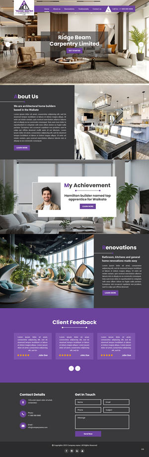 Web Design by pb for this project | Design: #31635732