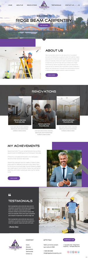 Web Design by pb for this project | Design: #31635733